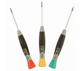 Destornilladores ranurados con agarre de precisión, 0,18-0,8 mm | 700